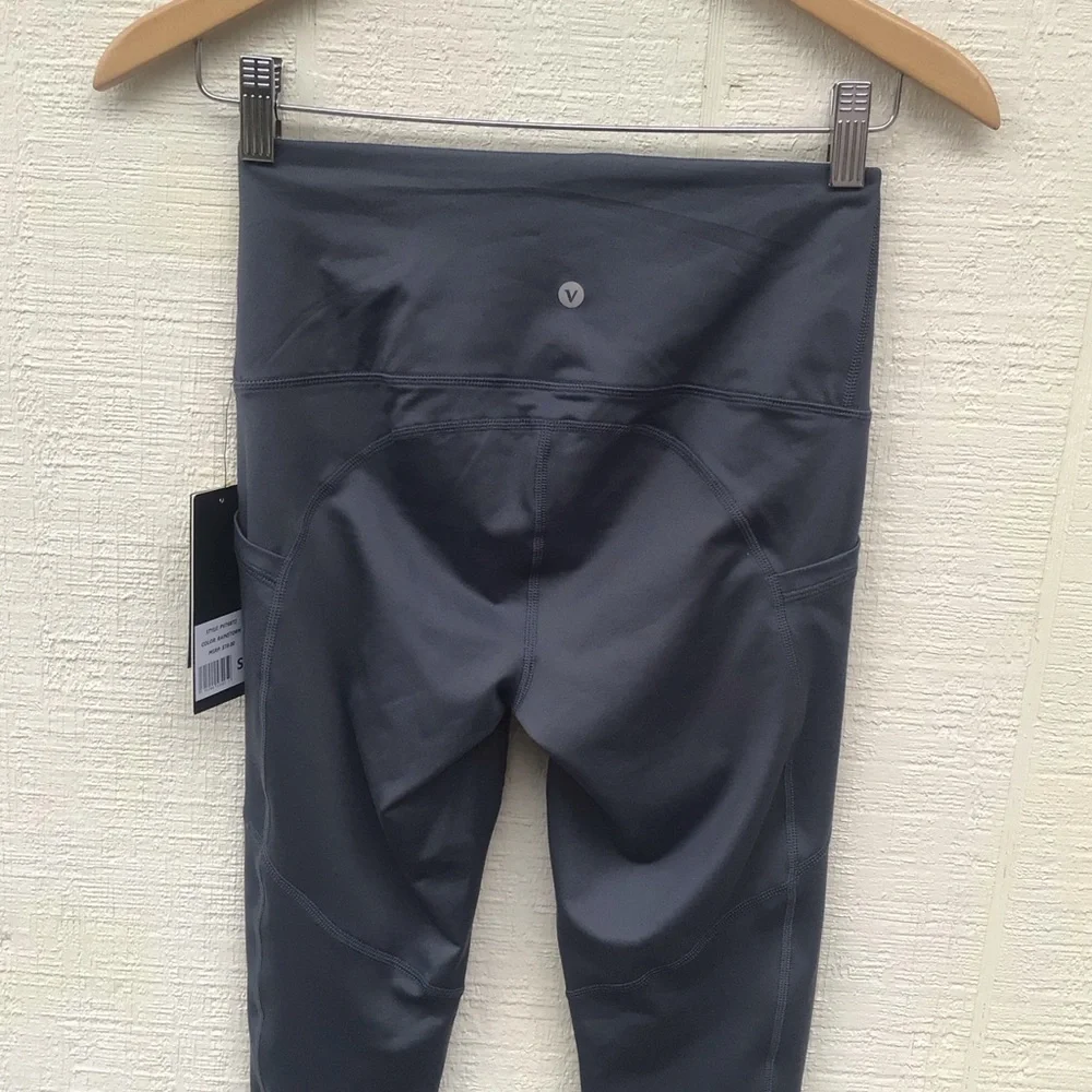 Velocity ankle leggings no sweat tru dry technology High-Waisted Gray Leggings